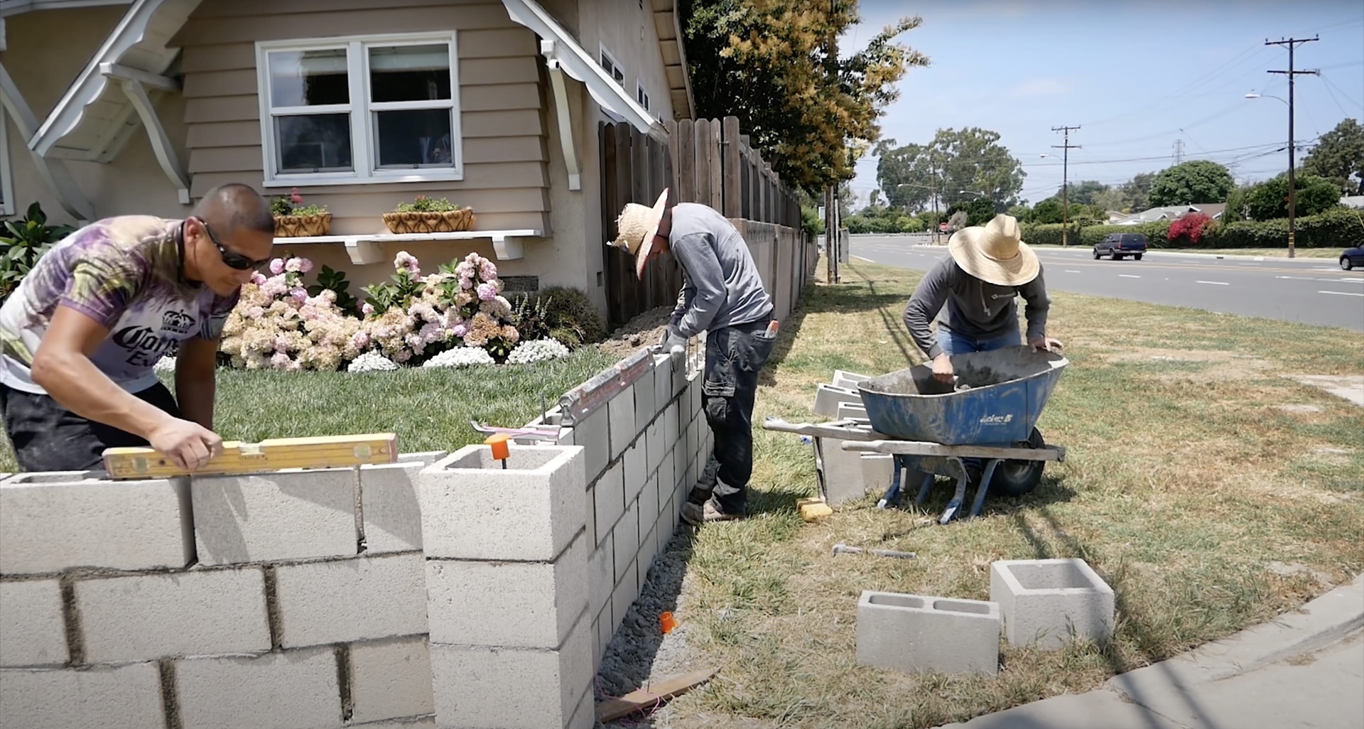 Expert concrete installation team from Southfield Concrete Construction Professional concrete construction team working on project showing expert installation techniques